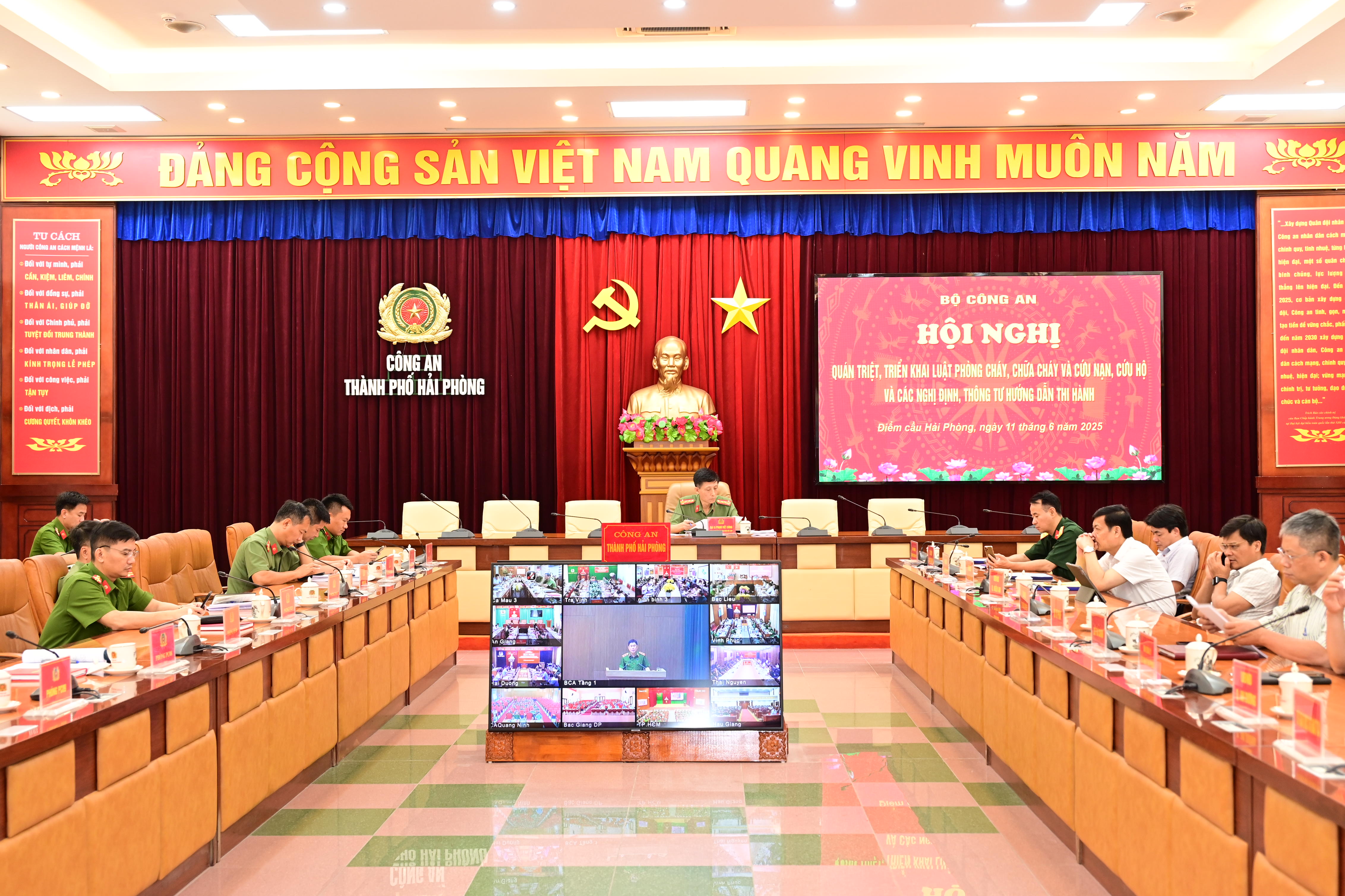 Bộ Công an quán triệt, triển khai Luật Phòng cháy, chữa cháy và cứu nạn, cứu hộ